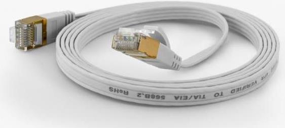 Cavo di rete Wantec 7006 F/UTP (FTP) bianco Cat6a da 15 m (7006)