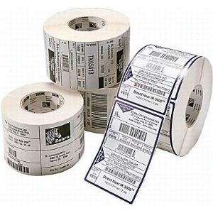 Zebra PolyPro 3000T - Polypropylen (PP) - glänzend - permanenter Acrylklebstoff - weiß - 102 x 51 mm 6080 Etikett(en) (4 Rolle(n) x 1520) Etiketten (3010793)