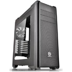 Thermaltake Versa C21 RGB - Midi Tower - ATX - ohne Netzteil (PS/2) - Schwarz - USB/Audio (CA-1G8-00M1WN-00)