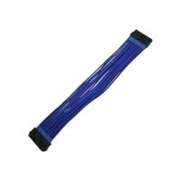 Nanoxia - Spannungsversorgungs-Verlängerungskabel - ATX, 24-polig (M) - ATX, 24-polig (W) - 30cm - Blau (900200024)