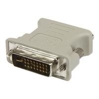 StarTech.com DVI auf VGA Adapter - DVI-I Stecker zu VGA Buchse Kabel Adapter - Beige - 10er Pack - VGA-Adapter - HD-15 (VGA) (W) bis DVI-I (M) - geformt, Daumenschrauben - beige (Packung mit 10)
