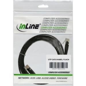 InLine Fröhlich + Walter - Patch-Kabel - RJ-45 (M) - RJ-45 (M) - 3 m - SFTP - CAT 5e - Schwarz (71603S)