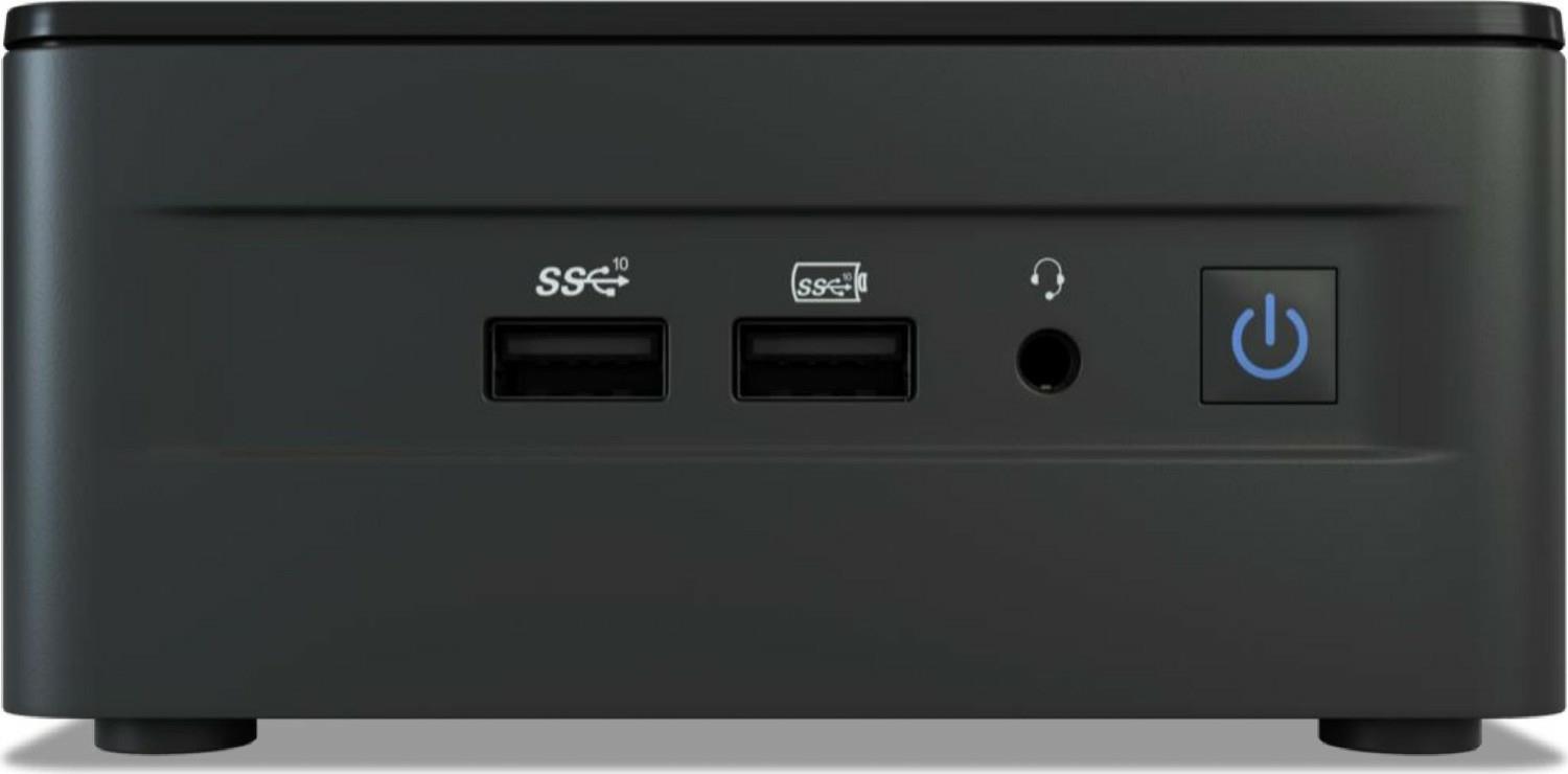 ASUS NUC 12 Pro Kit RNUC12WSHI300002I - Barebone - Mini-PC - 1 x Core i3 1220P / 1.5 GHz - RAM 0 GB - UHD Graphics - 1GbE, 2.5GbE, Bluetooth 5.2, 802.11ax (Wi-Fi 6E) - WLAN: Bluetooth 5.2, 802.11a/b/g/n/ac/ax (Wi-Fi 6E) - Schwarz (90AR00E1-M00030)