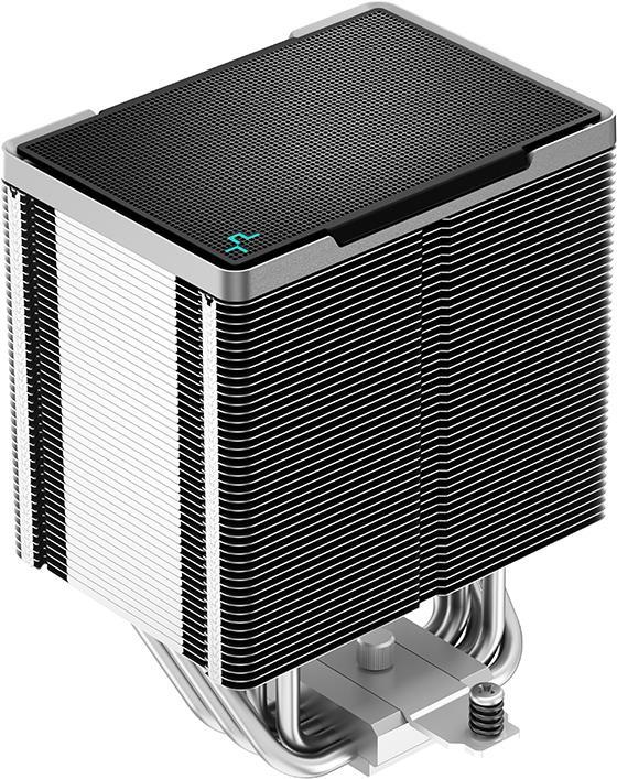 DeepCool AK500 Processore Raffreddatore d'aria 12 cm Alluminio, Nero 1 pz (DeepCool AK500 Fan CPU Cooler, Universal Socket, 4-p