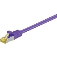 goobay CAT 7 SFTP, PiMF 10m Patchkabel Lilla