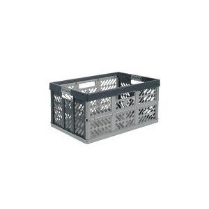 keeeper Profi-Klappbox ben, 45 Liter, PP, grau / anthrazit Tragkraft: 50 kg, patentierter Faltmechanismus - 1 Stück (10297016000000)