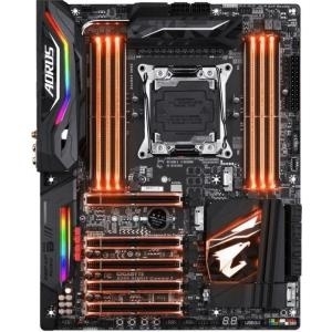GigaByte MB X299 AORUS Gaming 7 Mainboard Sockel 2066 - ATX - Max. Hauptspeicher 128 GB - DDR4 (X299 AORUS GAMING 7) GigaByte MB X299 AORUS Gaming 7 Mainboard Sockel 2066 - ATX - Max. Hauptspeicher 128 GB - DDR4 (X299 AORUS GAMING 7)