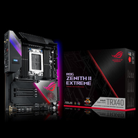 ASUS ROG Zenith II Extreme - Motherboard - Erweitertes ATX - Socket sTRX4 - AMD TRX40 - USB-C Gen2, USB 3,2 Gen 1, USB 3,2 Gen 2, USB-C Gen 2x2 - 10 Gigabit LAN, Gigabit LAN, Wi-Fi, Bluetooth - HD Audio (8-Kanal) (90MB12C0-M0EAY0)