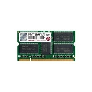 Transcend - DDR - 512 MB - SO DIMM 200-PIN - 400 MHz / PC3200 - CL3 - 2.6 V - ungepuffert - ECC (TS64MSD72V4J)