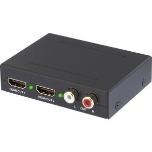 Extrattore audio HDMI Port 2 Speakea Professional con Toslink e Cinch Audio (R/L)