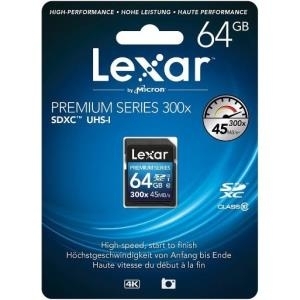 Lexar Platinum II - Flash-Speicherkarte - 64 GB - UHS-I U1 / Class10 - 300x - SDXC UHS-I