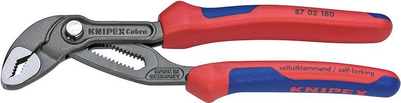 Pinza per pompe ad acqua high-tech KNIPEX CobraÂ® 180 mm