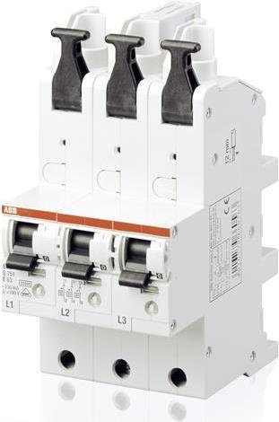 ABB S751/3-E35 - 230/400 - 50/60 Hz - 35 A - 81 mm - 116 mm - 151,3 mm (2CDS781001R4352)