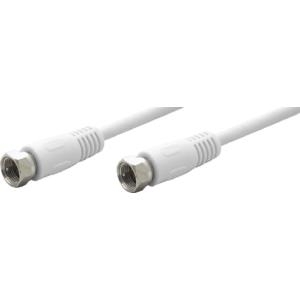 Tecline Fröhlich + Walter - HF-Kabel - F-Stecker (M) bis F-Stecker (M) - 15 m - Doppelisolierung (39900815)