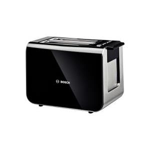 Bosch Styline TAT8613 - Toaster - elektrisch - 2 Scheibe - Schwarz