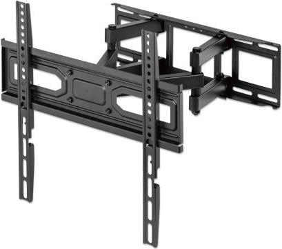 Manhattan 462433 Supporto TV a parete 177,8 cm [70] Nero (TV/MONITOR WALL MOUNT - FULL-MOTION 55IN VESA TO 400X400)