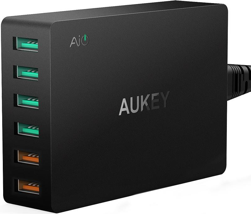 AUKEY PA-T11 Ladegerät (USB, schwarz) (PA-T11)