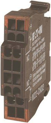 Eaton M22-CK02 Kontaktelement 2 Öffner tastend 230 V/AC 1 St. (107899)