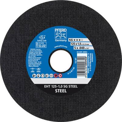 PFERD Trennscheibe superdünn f.Blech D.125x1mm PFERD Bohrung 22,23mm (61341082)