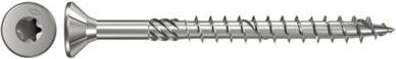 Fischer 657094 Senkkopfschrauben 5 mm 80 mm Torx galvanisch verzinkt 100 St. (657094)