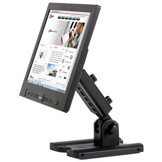 Faytech Touch-Monitor 25,4 cm (10) schwarz VGA- und HDMI-Anschluss, LED Backlight-Technologie, drei Video-Eingänge, einbaufähig (FT10TMB)