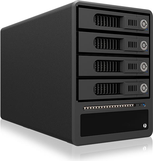 RAIDON GT4670-TB - Festplatten-Array - 4 Schächte (SATA-600) - Thunderbolt 2 (extern)