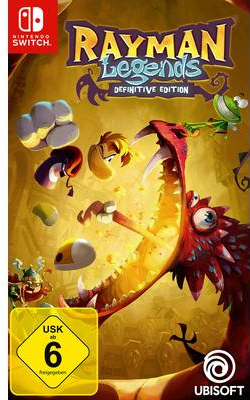 UbiSoft Rayman Legends: Definitive Edition Nintendo Switch USK: 6 (12123)