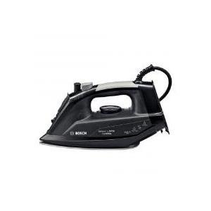 Bosch Sensixx'x DA10 CordPlus TDA102401C - Dampfbügeleisen - Grundplatte: Palladium-glissee - 2400 W - Tele Gray/Black