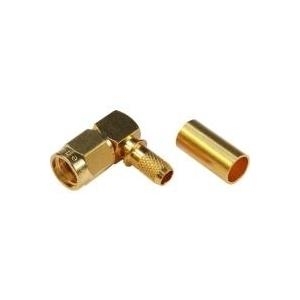 Telegärtner SMA-Reverse-Steckverbinder Stecker, gewinkelt 50 Ohm J01150R0021 1 St. (J01150R0021)