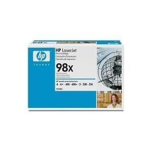 HP Toner 92298X (98X) - Schwarz - Kapazität: 8.800 Seiten (92298X)