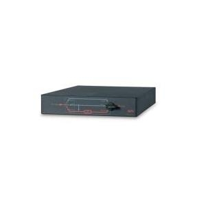 Schneider Electric APC Service Bypass Panel - Umleitungsschalter (Rack - einbaufähig) - Wechselstrom 230 V - Ausgangsanschlüsse: 4 - 2U - 48.3 cm (19) - Schwarz - für Symmetra 4KVA, 6kVA (SBP6KRMI2U)