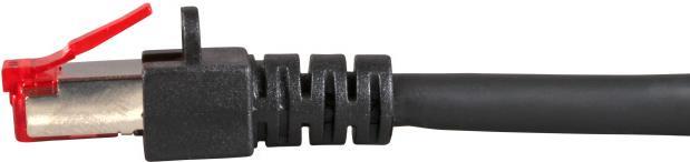 EFB-Elektronik ECOLAN - Patch-Kabel - RJ-45 (M) - RJ-45 (M) - 15,0m - Paare in Metallfolie (PiMf) - (Kategorie 6) - Schwarz (K5515.15)