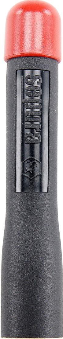 Sepura Verlängerte ATEX Wendelantenne (380) 410-430 MHz & GPS, f. Sepura STP8X, mit roter Schutzkappe, Markierung: weiß, geeignet zum Einsatz im kompletten TETRA-Band (380-430 MHz), optimiert für das TETRA-zivil-Band (410 - 430 MHz) (300-00882)