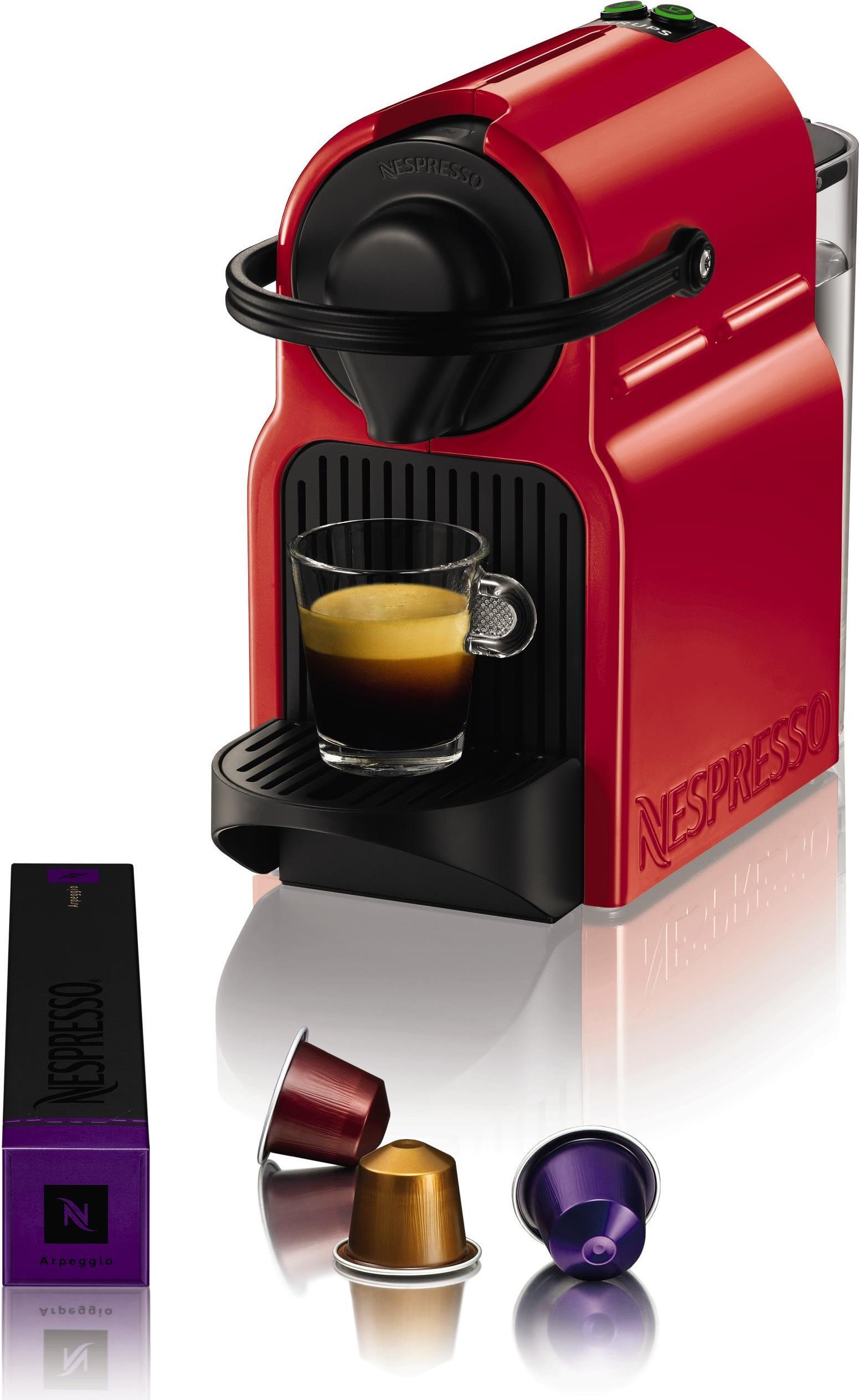 Krups Inissia XN1005 Ruby Red Pad-Kaffeemaschine 0,7 l (XN1005)