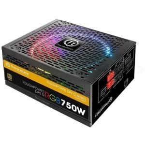 Thermaltake Toughpower DPS G RGB 750W - Stromversorgung (intern) - ATX12V 2.31/ EPS12V 2.92 - 80 PLUS Gold - Wechselstrom 100-240 V - 750 Watt - aktive PFC - Schwarz