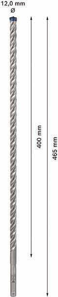 Bosch 2 608 900 113 punta per trapano Hammer drill bit 1 pz