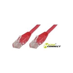 MicroConnect - Netzwerkkabel - RJ-45 (M) bis RJ-45 (M) - 1.5 m - UTP - CAT 6 - halogenfrei, verseilt - Rot