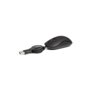 Targus - Maus - rechts- und linkshändig - optisch - 3 Tasten - kabelgebunden - USB - Schwarz