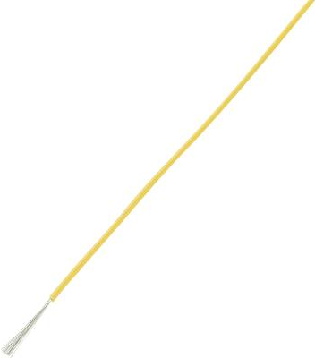 TRU COMPONENTS 1566832 Litze LiY 1 x 0.14 mm² Gelb 10 m (1566832)