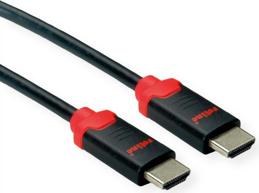 ROLINE 11.04.5942 cavo HDMI 2 m HDMI tipo A Standard Nero (ROLINE HDMI UltraHD Cable 10K Dynamic HDR M/M 2.0m)