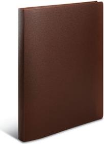 Ring binder A4 translucent brown