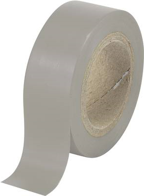 TRU COMPONENTS SW12-014GY 1564122 Isolierband Grau (L x B) 25 m x 19 mm 1 Rolle(n) (1564122)