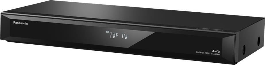 Panasonic DMR-BCT760 - 3D Blu-ray-Recorder mit TV-Tuner und HDD - Hochskalierung - Ethernet, Wi-Fi (DMR-BCT760AG)