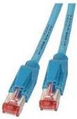 RJ45 Patchkabel 2x HRS TM21 PiMF UC900MHz 0,50 Meter Blau (K8054.0,50)