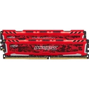 Ballistix Sport LT - DDR4 - 8 GB: 2 x 4 GB - DIMM 288-PIN - 2666 MHz / PC4-21300 - CL16 - 1.2 V - ungepuffert - nicht-ECC - Rot (BLS2C4G4D26BFSE)