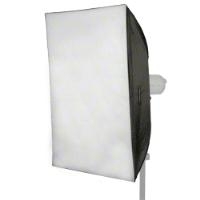 mantona Walimex Pro - Rechteckige Softbox - Nylon / Metall - 60 cm x 90 cm (15962)