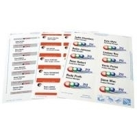 Avery Name Badges Printable inserts - Namensbadge-Karten - weiß - 54 x 90 mm - 190 g/m2 - 200 Karte(n) (20 Bogen x 10) (L4727-20)