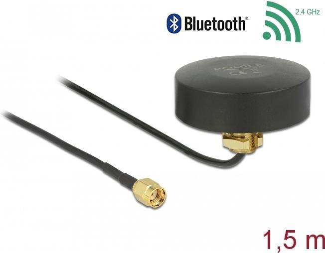 Anschluss 1 x RP-SMA Stecker Bluetooth WLAN 24 GHz ZigBee 24 GHz ISM 24 GHz Frequenzbereich 2400 - 2500 GHz Antennengewinn 2