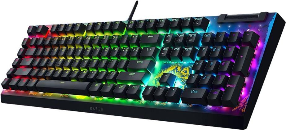 Razer BlackWidow V4 X - Tastiera da gioco meccanica Fortnite Edition con RGB