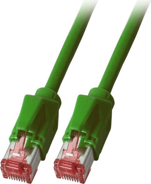 RJ45 Patchkabel 2x TM21 Daetwyler 1200 MHz 1,5 Meter Grün (K8708GN.1,5)